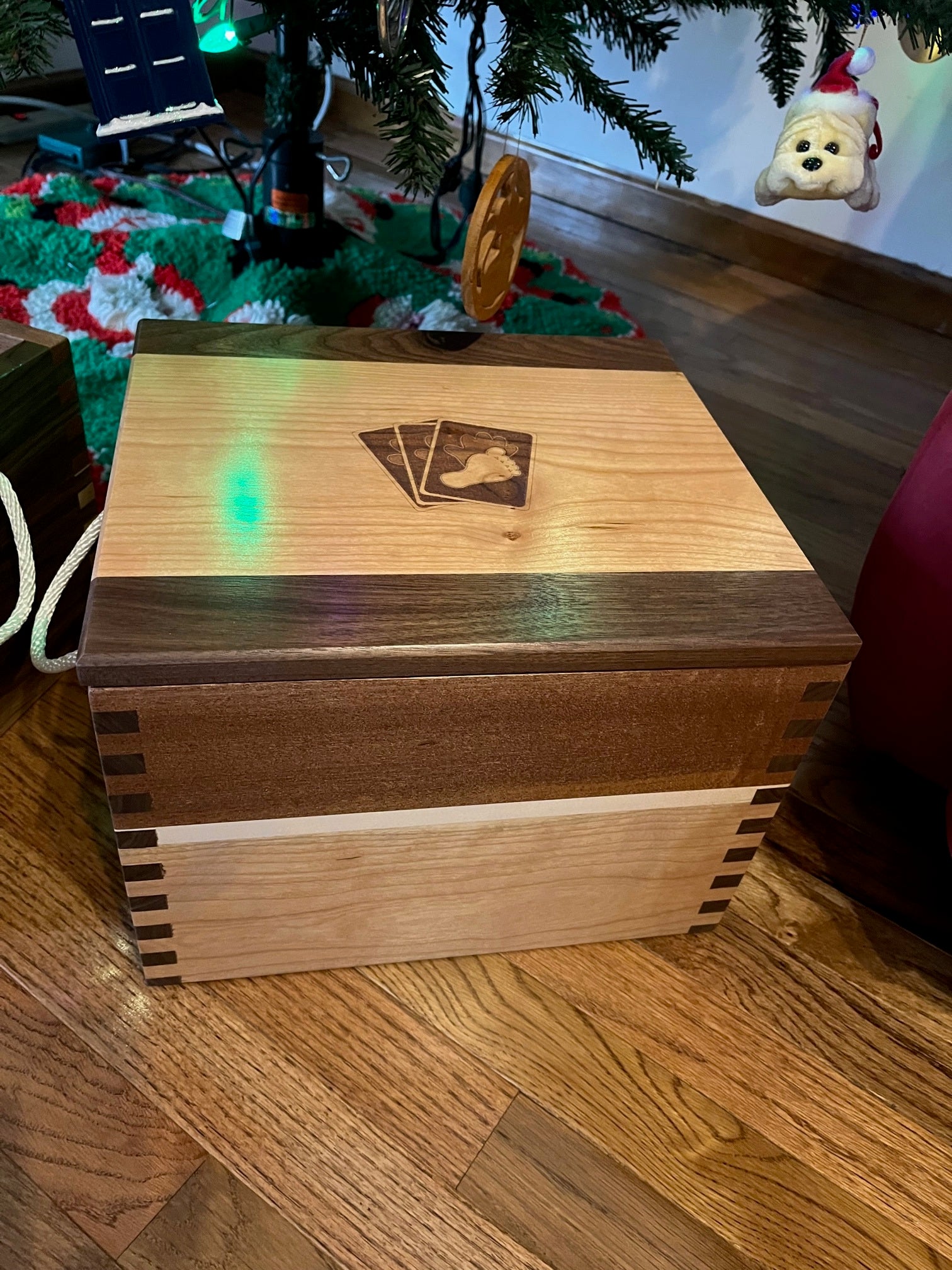 Hand and Foot Game Box | B Bolin Woodwork and Design